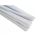 Druciki Kreatywne 50cm Chenille białe 10szt