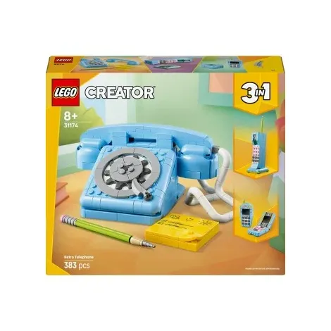 LEGO Creator 3w1 Telefon w stylu retro