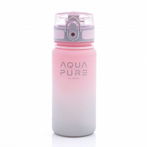 Bidon 400ml różowo-szary Aqua Pure Astra
