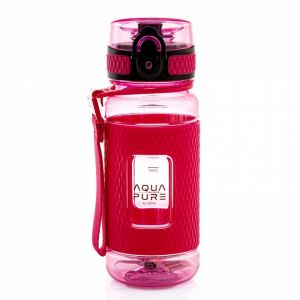 Bidon 400ml NEON różowy Aqua Pure Astra