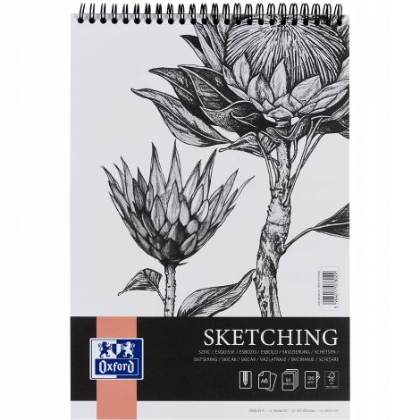 Kołonotes Oxford A6/50/130g gładki