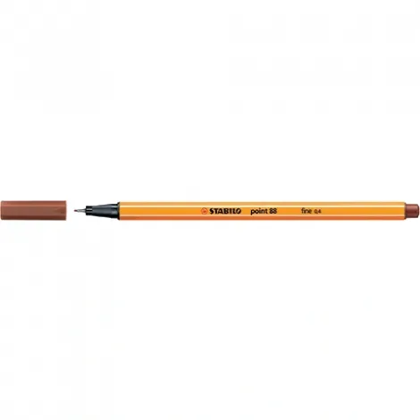 Cienkopis Stabilo 88 0.4mm, Brązowy