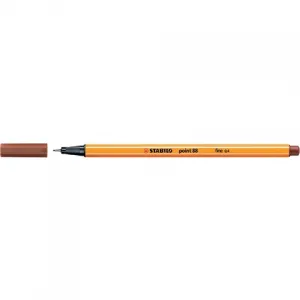 Cienkopis Stabilo 88 0.4mm, Brązowy