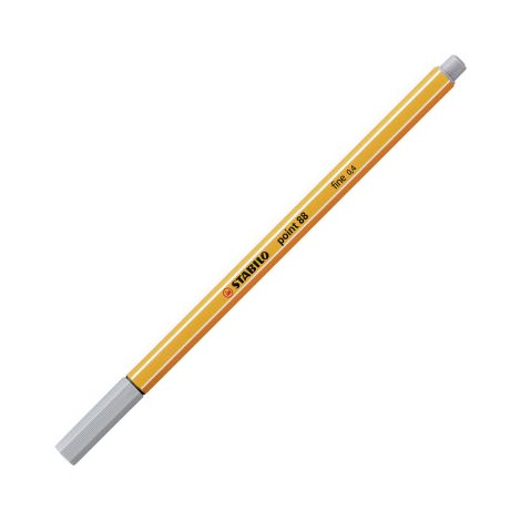 Cienkopis Stabilo 0.4mm 88, Szary jasny