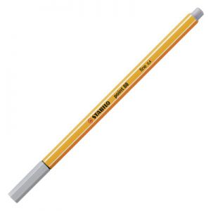 Cienkopis Stabilo 0.4mm 88, Szary jasny