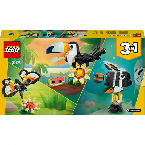 LEGO Creator 31173 Dzikie zwierzęta: Tropikalny Tukan - 3
