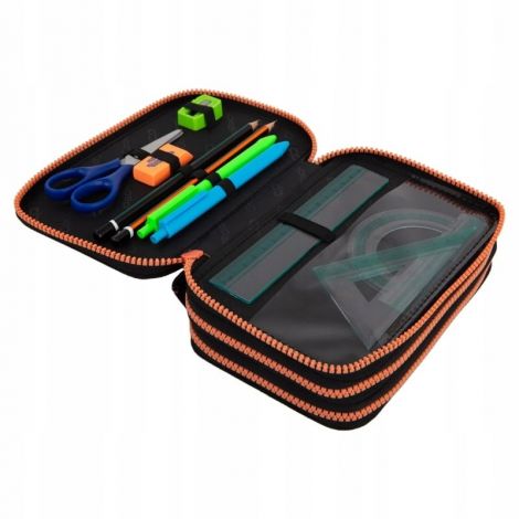 Piórnik składany Coolpack Jumper 3k, Kapibara z wyposażeniem - 3