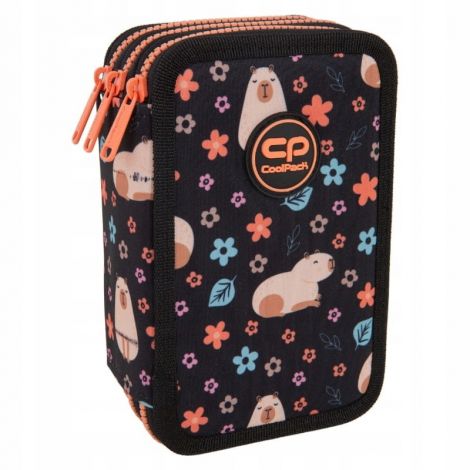 Piórnik składany Coolpack Jumper 3k, Kapibara z wyposażeniem
