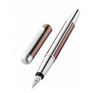Pióro wieczne srebrno-mokka stalówka B Pura P40 Pelikan