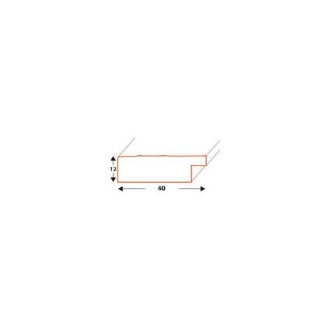 Ramka drewniana Icar DRL A 1 Biała, 30x40cm - 3