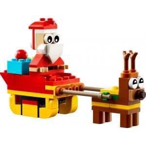 LEGO Creator 30670 Przejażdżka saniami Mikołaja