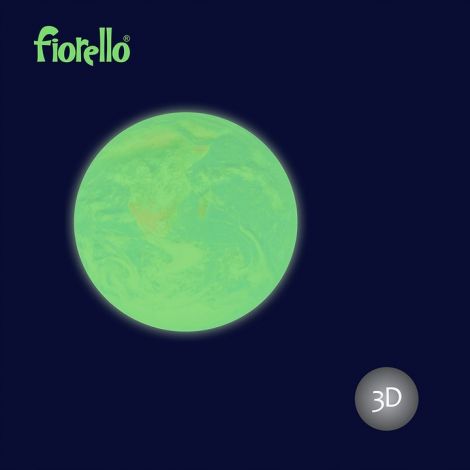 Naklejka Fluorescencyjna 3D Ziemia - 2