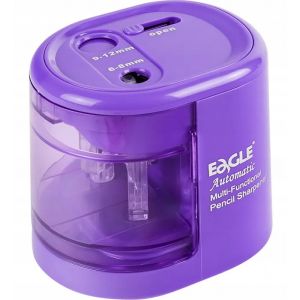 Temperówka elektryczna dwuotworowa Eagle EG-5161USB Fioletowa