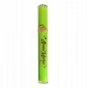 Marker zapachowy brokatowy 1-4mm ścięty ZIELONY zapach Zielonej Herbaty