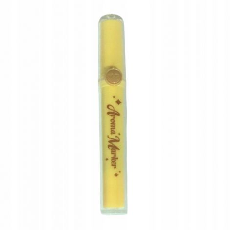 Marker zapachowy brokatowy 1-4mm ścięty ŻÓŁTY zapach Jaśminu