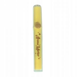 Marker zapachowy brokatowy 1-4mm ścięty ŻÓŁTY zapach Jaśminu