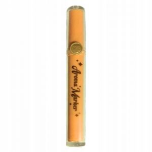 Marker zapachowy brokatowy 1-4mm ścięty POMARAŃCZOWY zapach Grejfrut