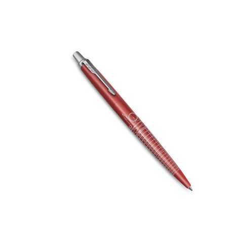 Długopis Parker Jotter Global Icons London czerwono-srebrny