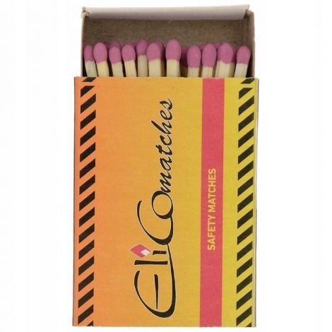 Zapałki Elicomatches pudełko 40 szt