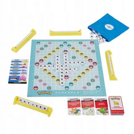 Gra Scrabble Pokemon Mattel - 2