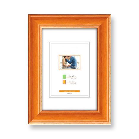 Ramka drewniana Icar DRI S 10 Brązowa jasna, 15x21cm