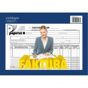 Druk Faktura VAT Wielokopia A5