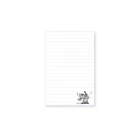 Notes Stitch A5/80 linia z gumką wzór 2 - 2
