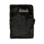 Notes na zapięcie Stitch Black Fluffy A5/80 - 2