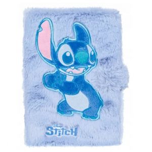 Notes na zapięcie Stitch Blue Fluffy A5/80