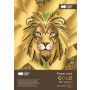 Blok z motywami Happy Color Gold A4/10ark/150-230g - 2