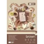 Blok Happy Color Deco Brown A4/20ark/170g 5 kolorów - 2