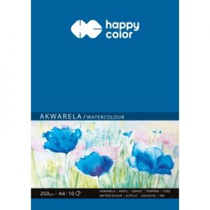 Blok do akwareli Happy Color A4/10/250g