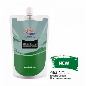 Farba akrylowa Koh-i-Noor Rosa 200ml Zielona/Bright Green