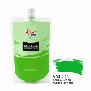 Farba akrylowa Koh-i-Noor Rosa 200ml Zielona/Yellow Green