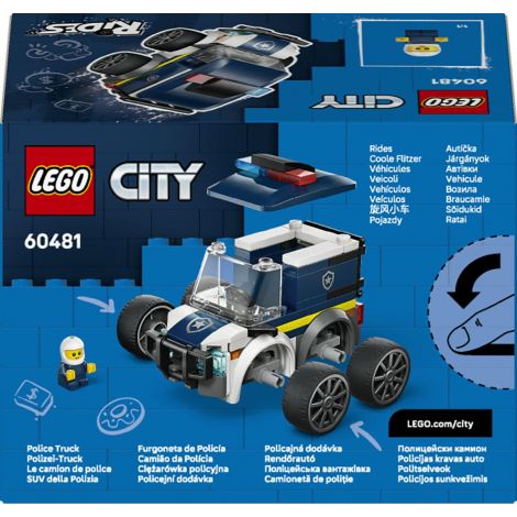 LEGO City 60481 Ciężarówka Policyjna - 3