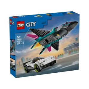 LEGO City 60489 Odrzutowiec Kontra Samochód