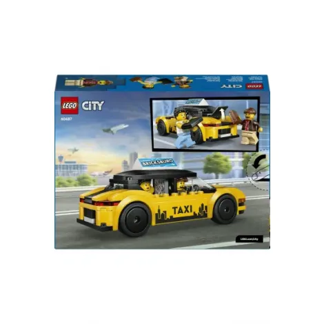 LEGO City 60487 Żółta Taksówka - 3