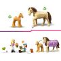 LEGO Friends 42695 Przyczepa z Koniem i Źrebaczkiem - 4