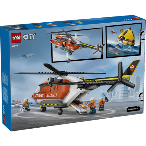 LEGO City 60503 Helikopter Straży Przybrzeżnej - 4
