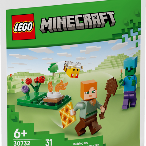 LEGO Minecraft 30732 Potyczka Alex Przy Ognisku