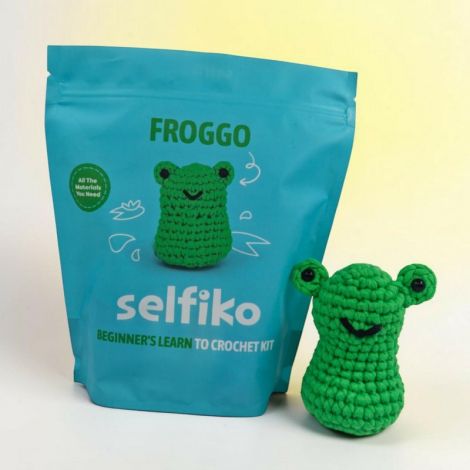 Zestaw do szydełkowania Selfiko Żabka Froggo - 3