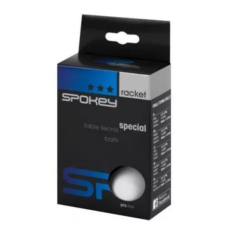Piłeczki do tenisa stołowego Ping-Pong Special 40mm/6szt, Białe - 3