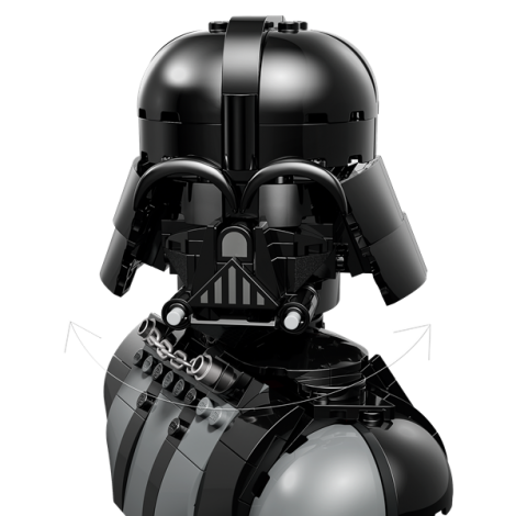 LEGO Star Wars 75439 Popiersie Dartha Vadera - 2