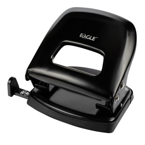 Dziurkacz Eagle P7108 25 kartek, Czarny