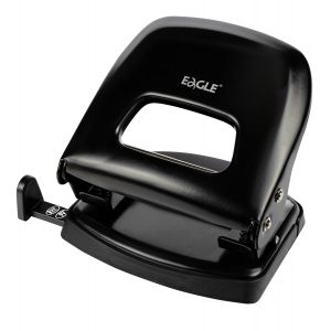 Dziurkacz Eagle P7108 25 kartek, Czarny