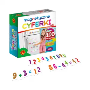 Cyferki Magnetyczne na Lodówkę Alexander