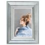 Ramka drewniana Icar DRL N Srebrna, 15x21cm - 2