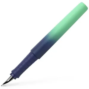 Pióro wieczne Faber-Castell Poly, gradient granatowo-zielony M