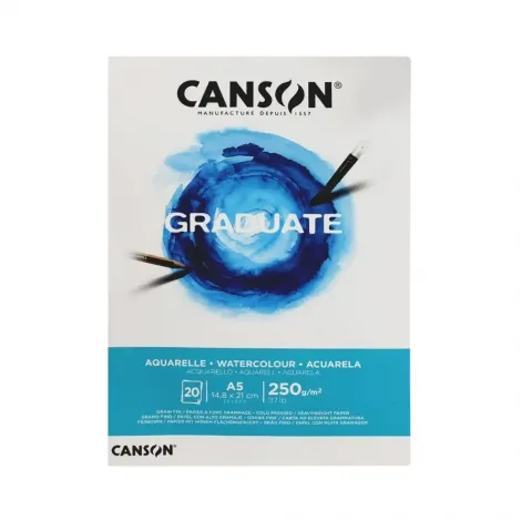Blok do akwareli Canson Graduate A5/20/250g [CP]