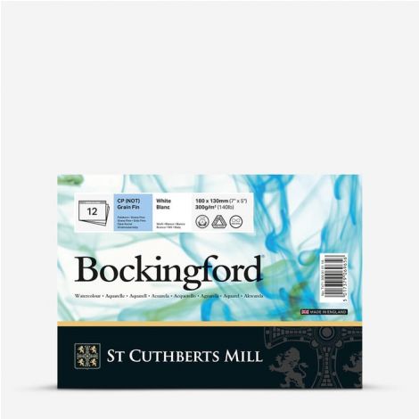 Blok do akwareli Bockinford 13x18cm/12/300g
